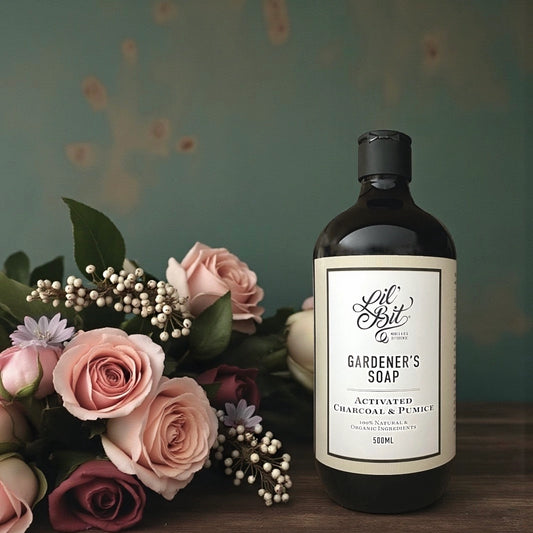 Lil Bit Better Activated Charcoal & Pumice Gardener's Soap 500ml