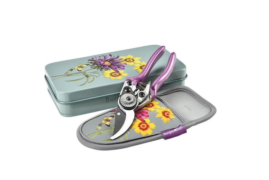 Burgon & Ball Asteraceae Collection Pruner and Holster Set