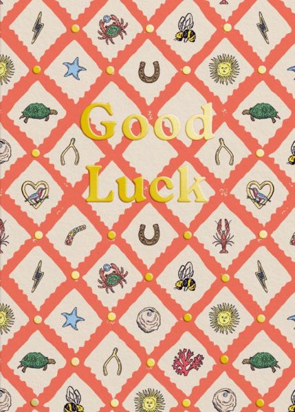 Cath Kidston Good Luck Charms Greeting Card