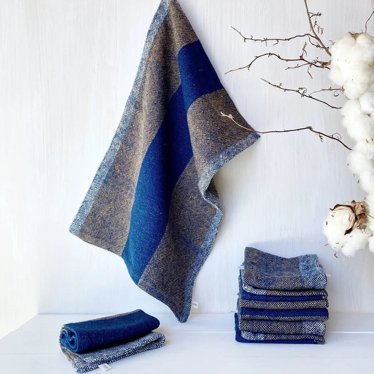 Loom Designs Organic Hand Loomed Cotton Tea Towel