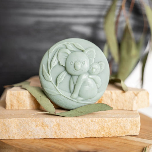 Dindi Naturals Mint, Eucalyptus & Kakadu Plum Koala Soap