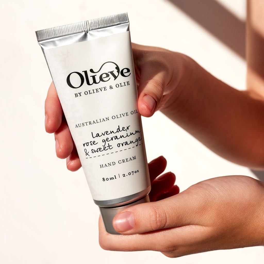 Olieve & Olie Hand Cream Tube 80ml