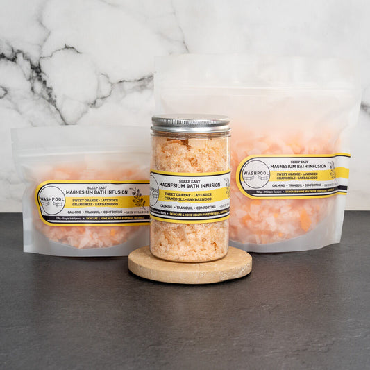Washpool Supply Co. Magnesium Bath Infusion - Sleep Easy 200g