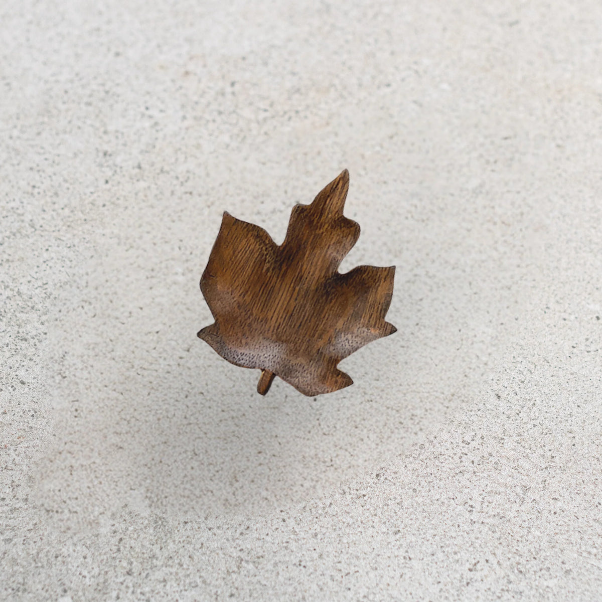 Carved Wooden Leaf Decorative Dishes