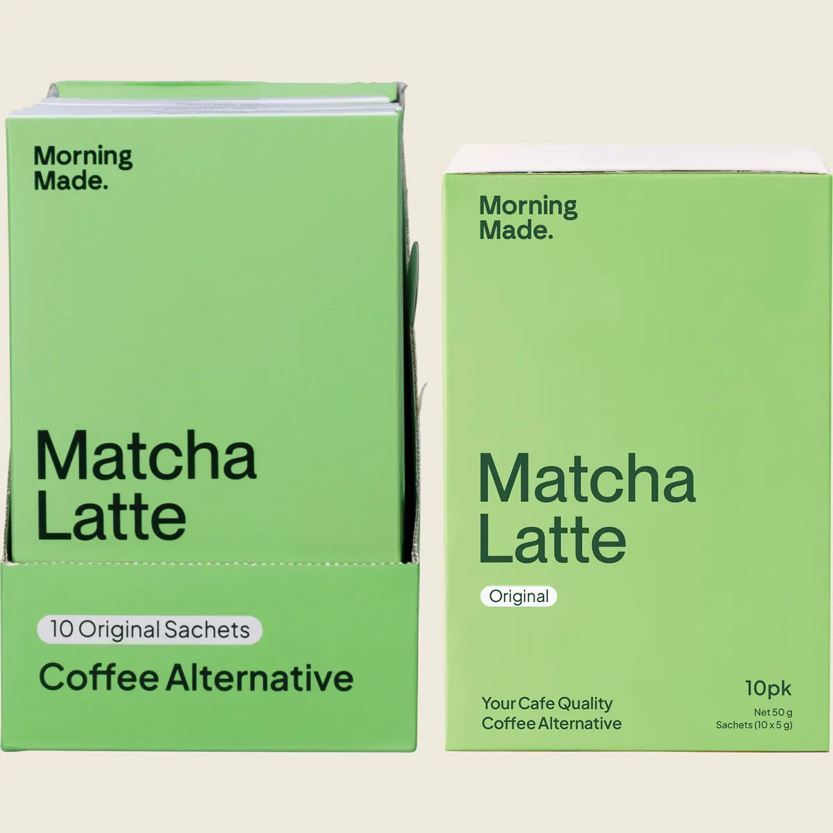 Morning Made. Matcha Latte Sachets 10pk
