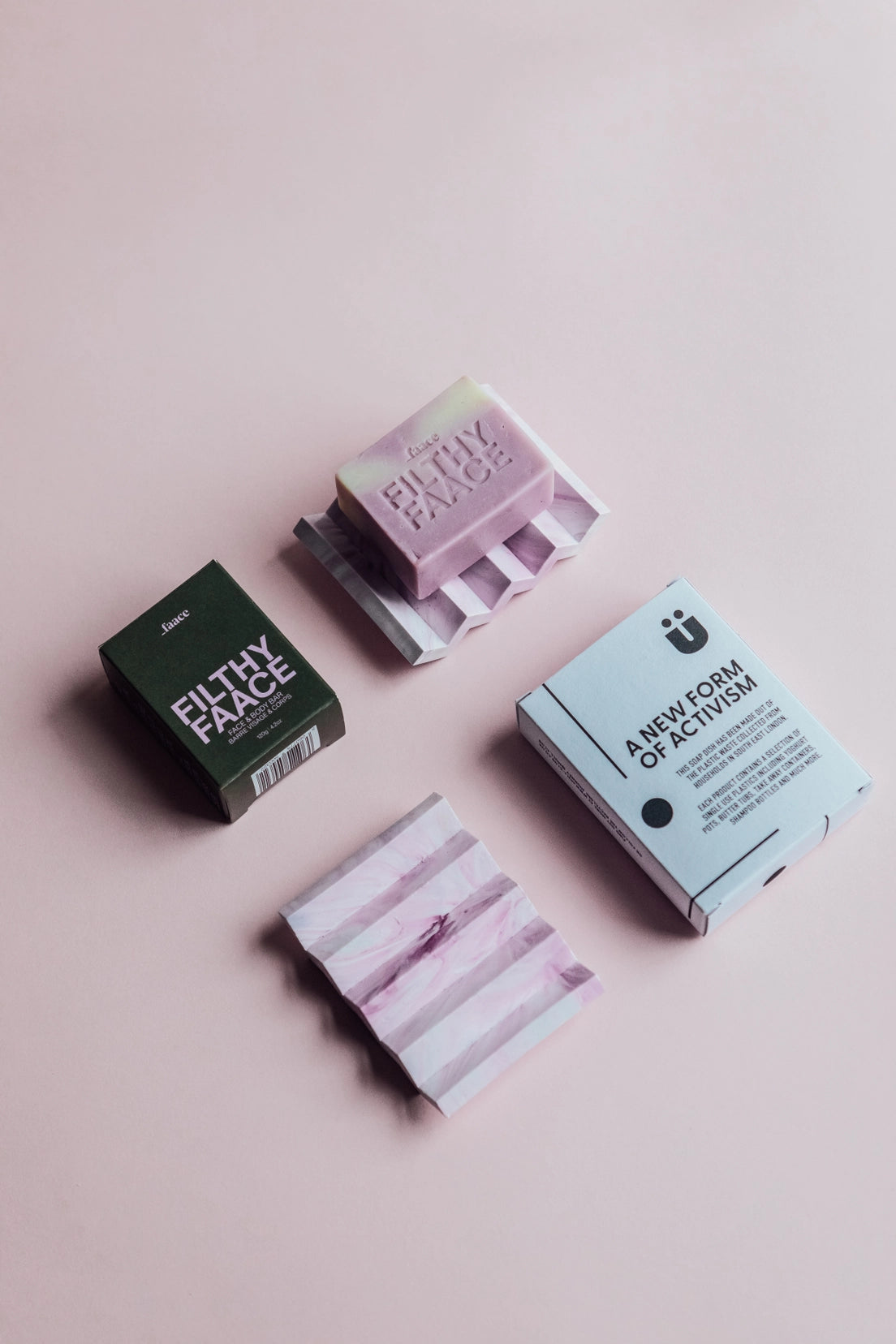 Müll Club Zig Zag Recycled Plastic Soap Dish