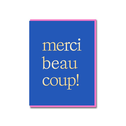Merci Beau Coup Greeting Card