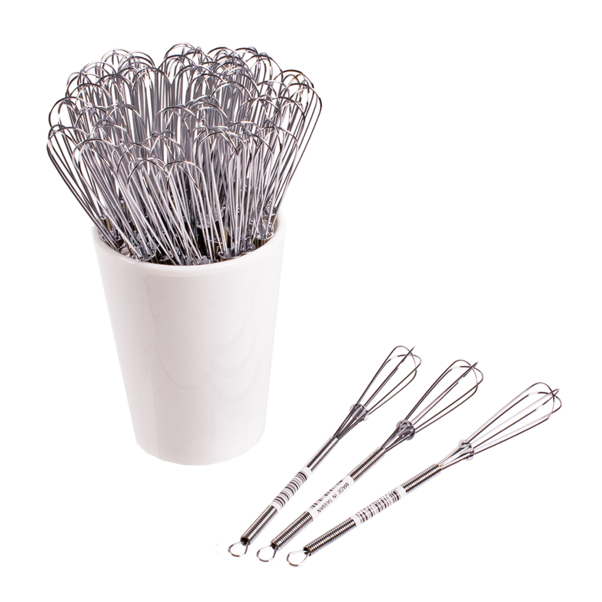 Appetito Stainless Steel 17cm Mini Whisk