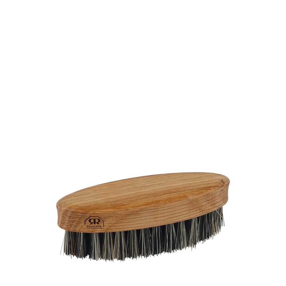 Redecker Oval Nail Brush - Tampico and Dark Bristle