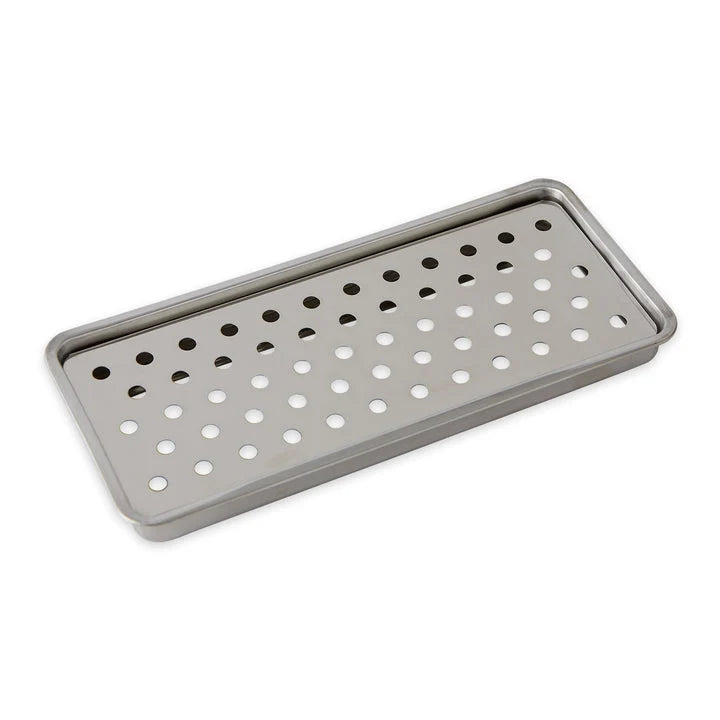 Stainless Steel Soap, Brush & Sponge Sink Tray