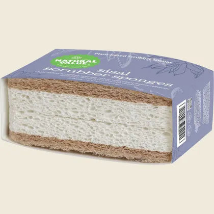 Natural Value Sisal Scrubber 2 Pk Sponges