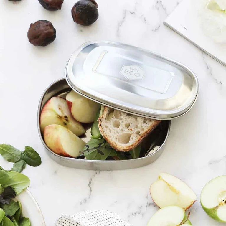 Ever Eco Stainless Steel Bento Snack Box - 1 OR 2 Compartment
