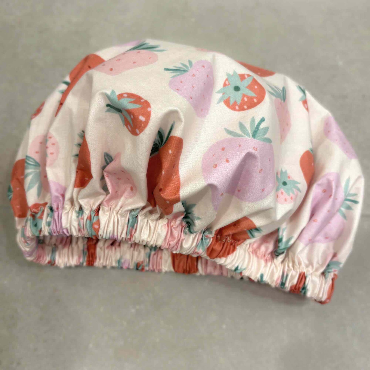 Laminated Cotton Adult Shower Cap