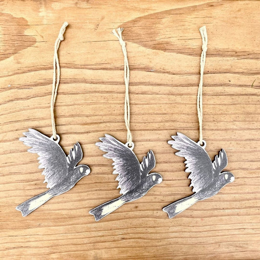 Bridget Farmer Australian Birds Christmas Ornaments - Set of 3