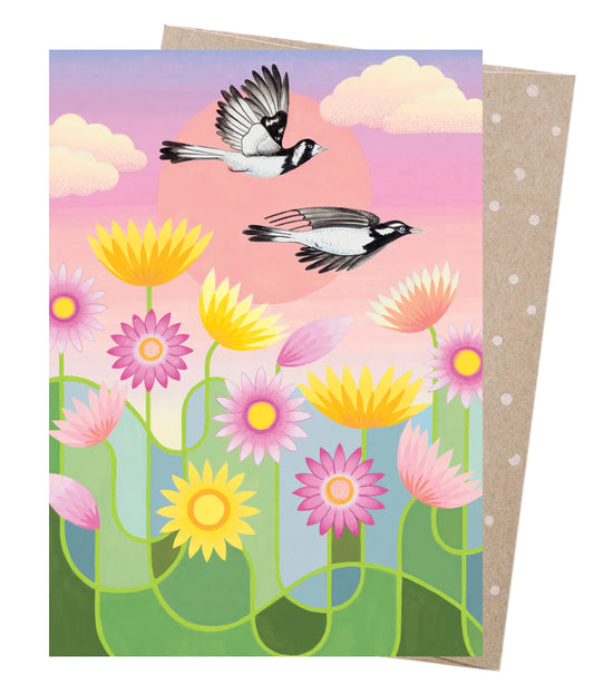 Earth Greetings Claire Ishino Wind Beneath My Wings Greeting Card