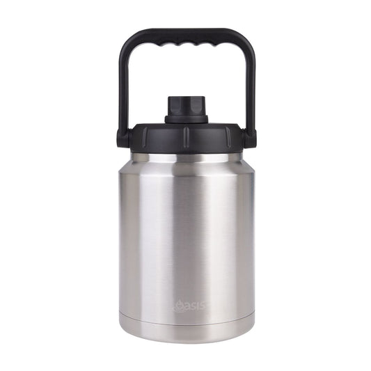 Oasis Stainless Steel Double Wall Insulated 2.1 litre Drink Bottle