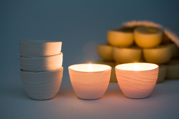 Lightbowl Handmade Ceramic Tea Light Holder