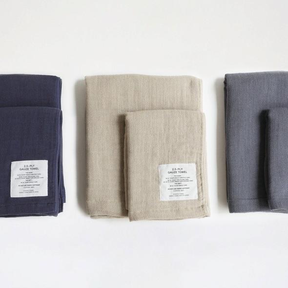 Organic Cotton 2.5 Ply Gauze Shinto Towel Made in Japan