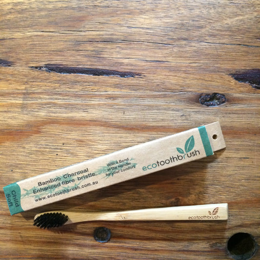 MiEco Bamboo Charcoal Bristle Toothbrush