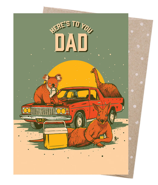 Earth Greetings Moonshine Madness Dad's Sunday Card