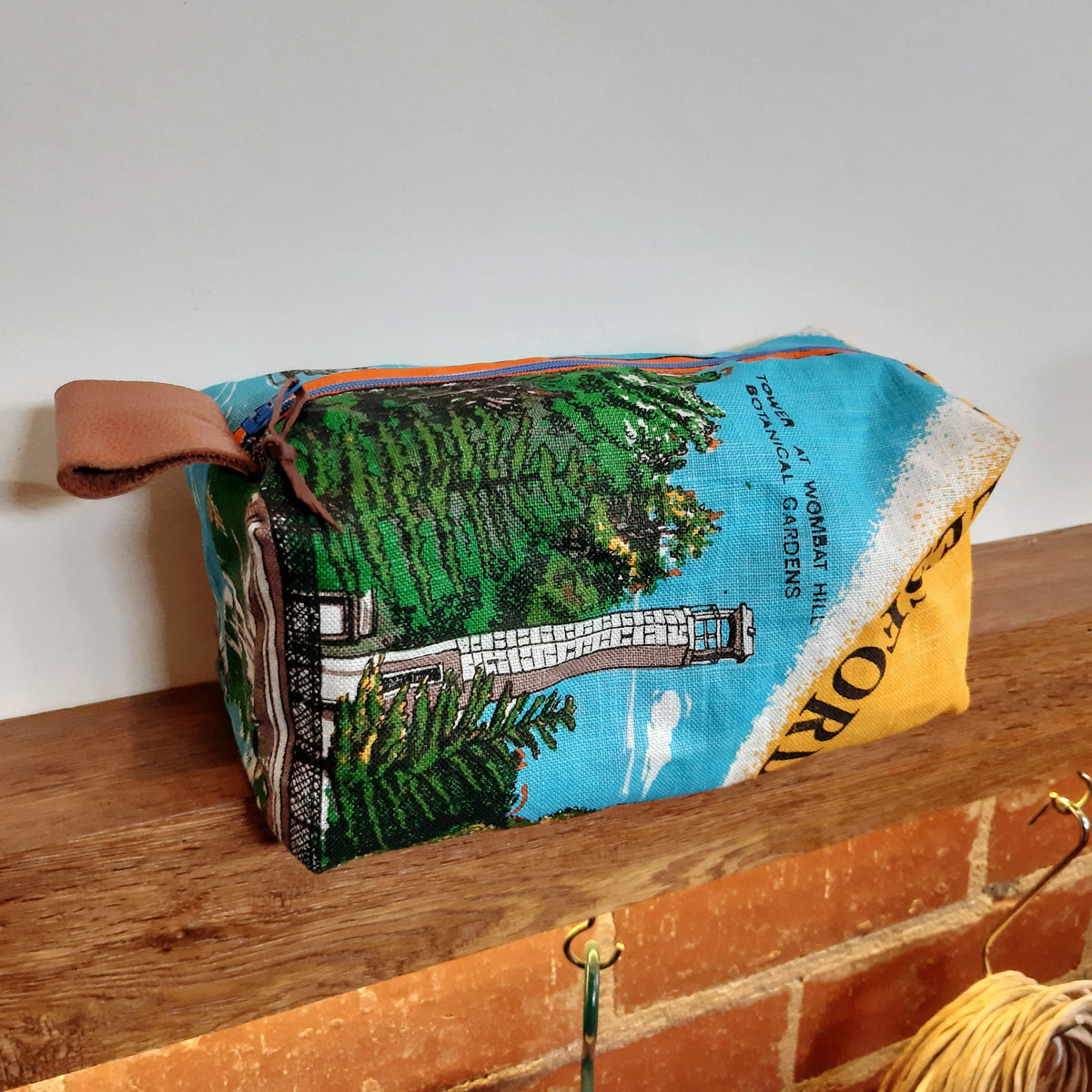 The Green Store Vintage Linen Jerome Bag