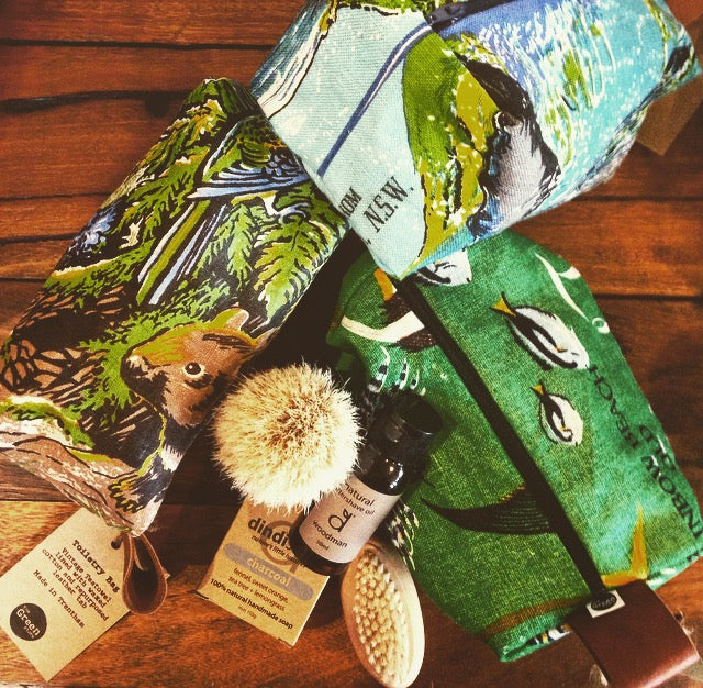 The Green Store Vintage Linen Jerome Bag