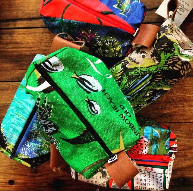 The Green Store Vintage Linen Jerome Bag