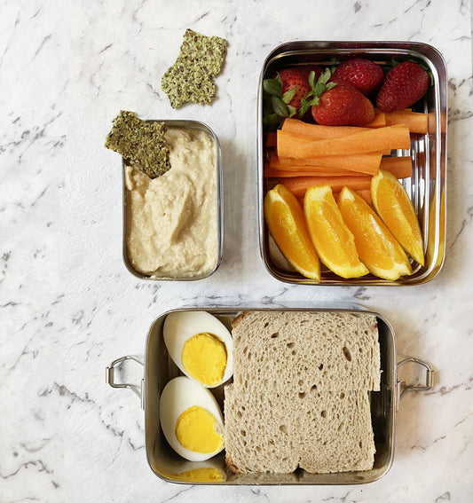 Stainless Steel Tuck-A-Stacker Lunch Box