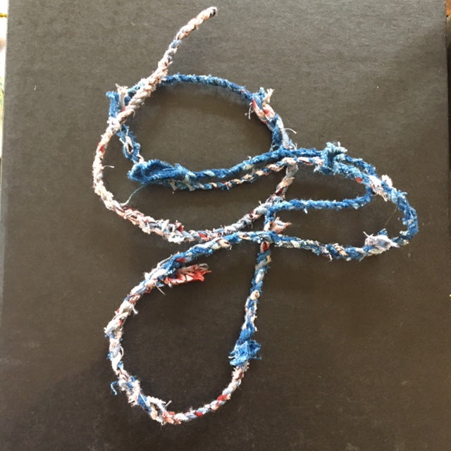 Afloat Woven Textile Gypsy String Necklace Bracelet