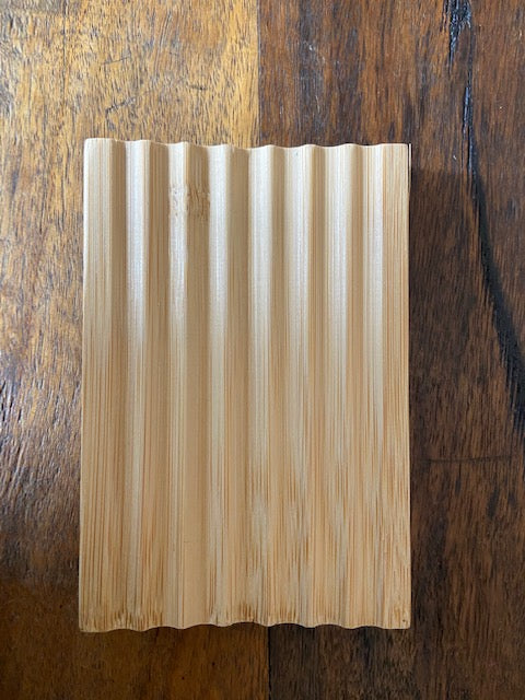 Bamboo Grooved Soap Dish