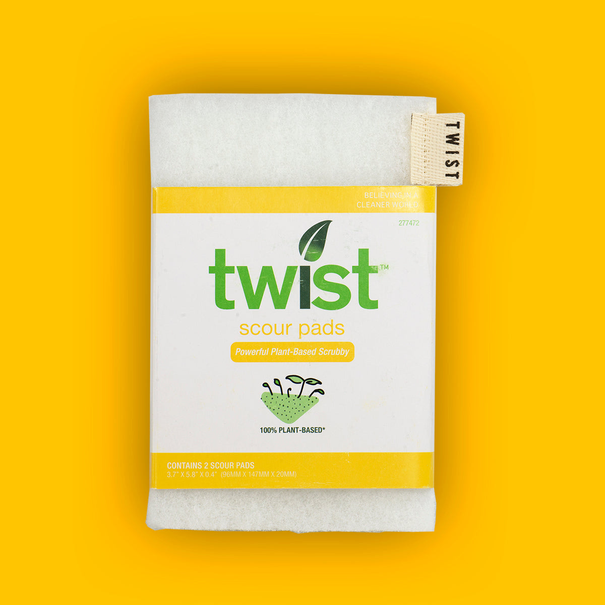 Twist Naked Scour Pads 2 Pack