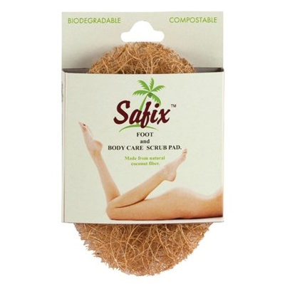 Safix Coconut Fibre Foot & Body Scrub Pad