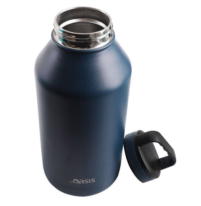 Oasis Stainless Steel Double Wall Insulated 1.9 litre Titan Bottle