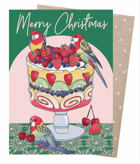 Earth Greetings Victoria McGrane Christmas Feast Christmas Greeting Card