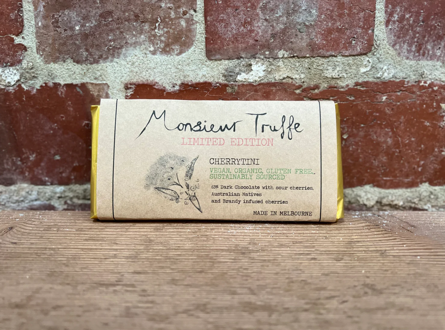 Monsieur Truffe 65% Dark Chocolate Limited Edition Cherrytini