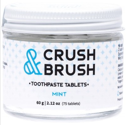 Crush & Brush Toothpaste Tablets