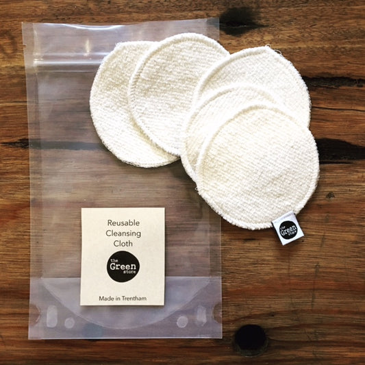 Reusable Hemp Organic Cotton Face Cleansing Cloths