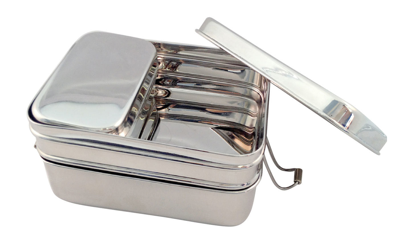 Stainless Steel Tuck-A-Stacker Lunch Box