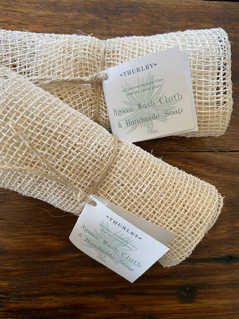 Agave Wash Cloth with Soap