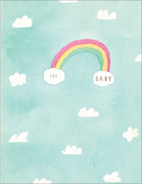 Baby Sky Greeting Card