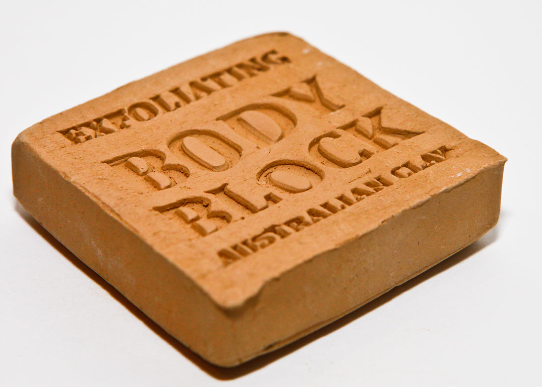 Australian Clay Exfoliating Block