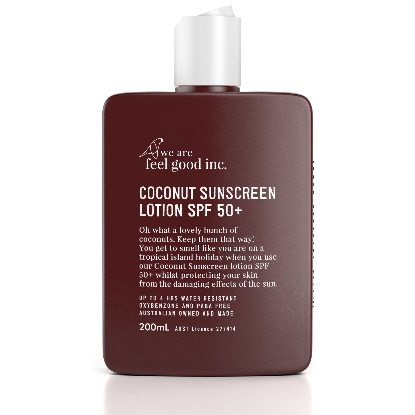 We Are Feel Good Inc. Coconut Sunscreen SPF 50+