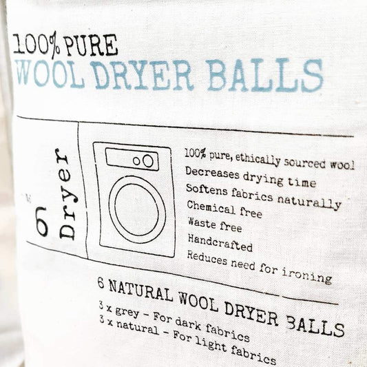 That Red House Wool Dryer Balls Pack 6