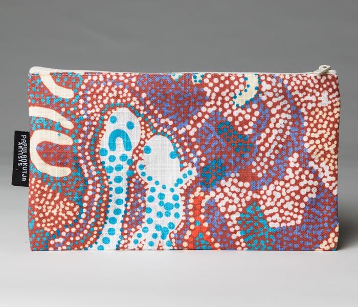 Indigenous Artists Cotton Zip Bag