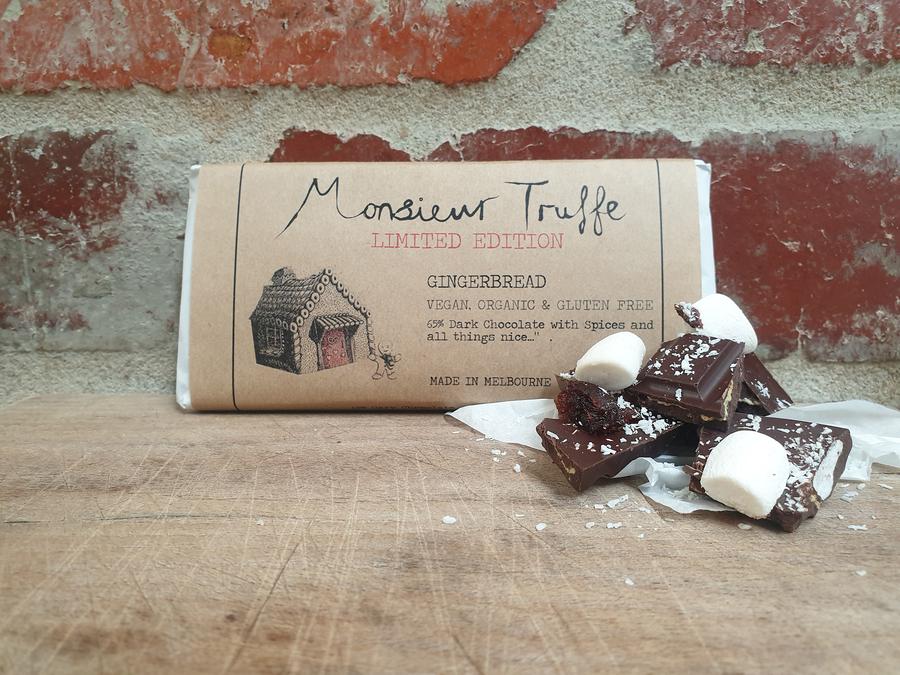 Monsieur Truffe 65% Dark Chocolate Limited Edition Gingerbread