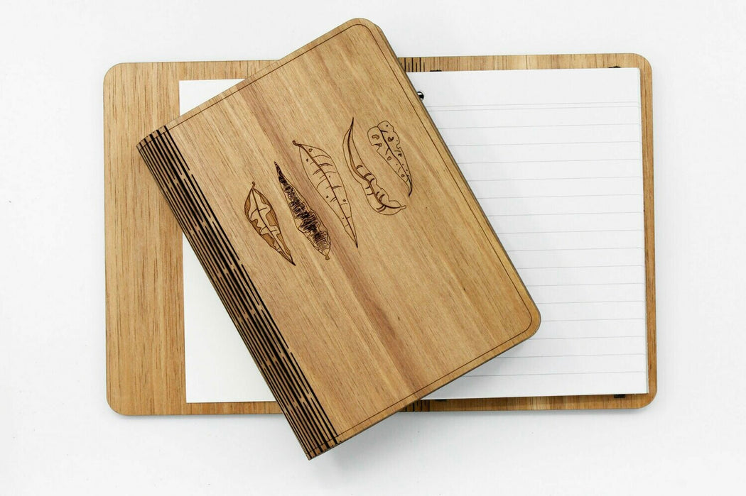Buttonworks Timber Notebook Journal