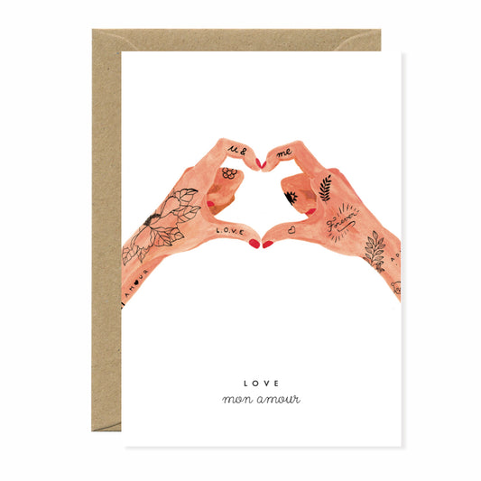 Love Mon Amour Card