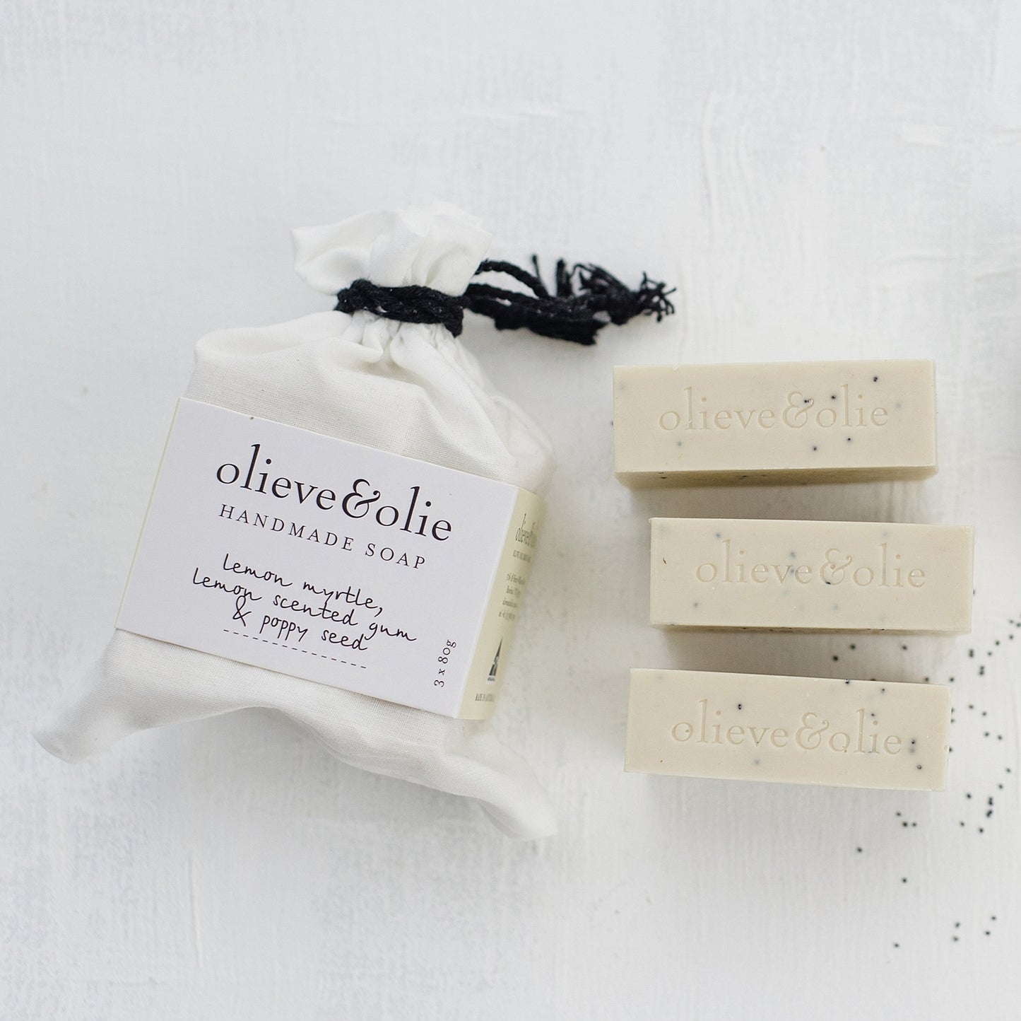 Olieve & Olie Bar Soap 3 Pack