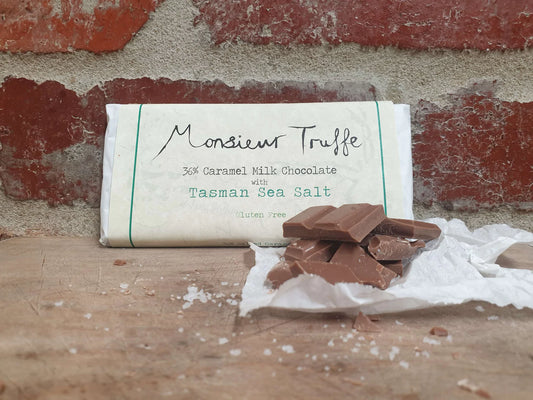Monsieur Truffe 36% Milk Chocolate Tasman Sea Salt