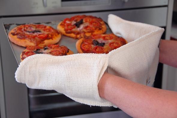 Heavy Cotton Oven Mitts